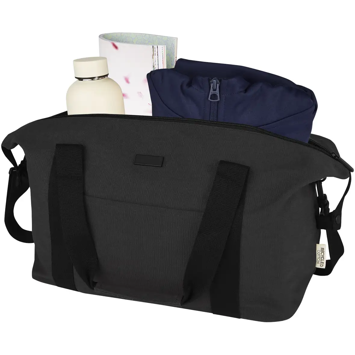 Reisetasche aus GRS recyceltem Canvas 25 L – Ansicht 11