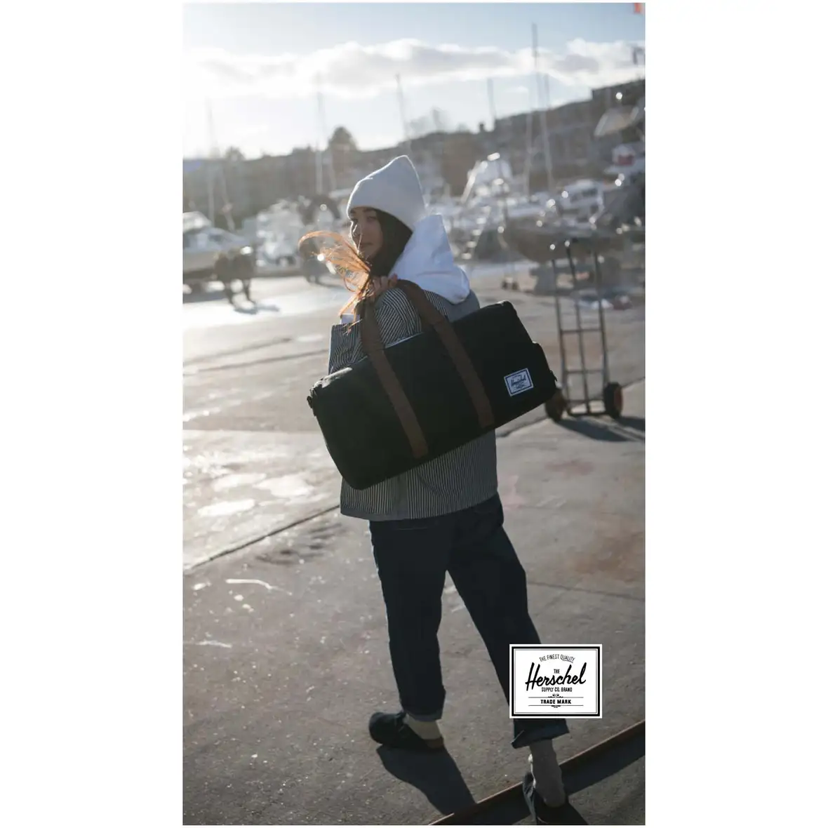 Herschel Novel™ recycelte Reisetasche 43 L – Ansicht 4