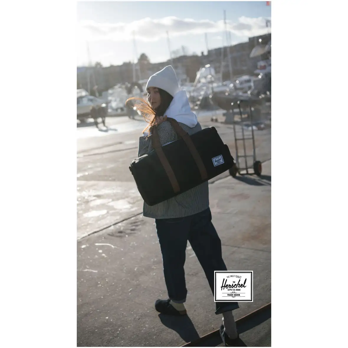 Herschel Novel™ recycelte Reisetasche 43 L – Ansicht 8