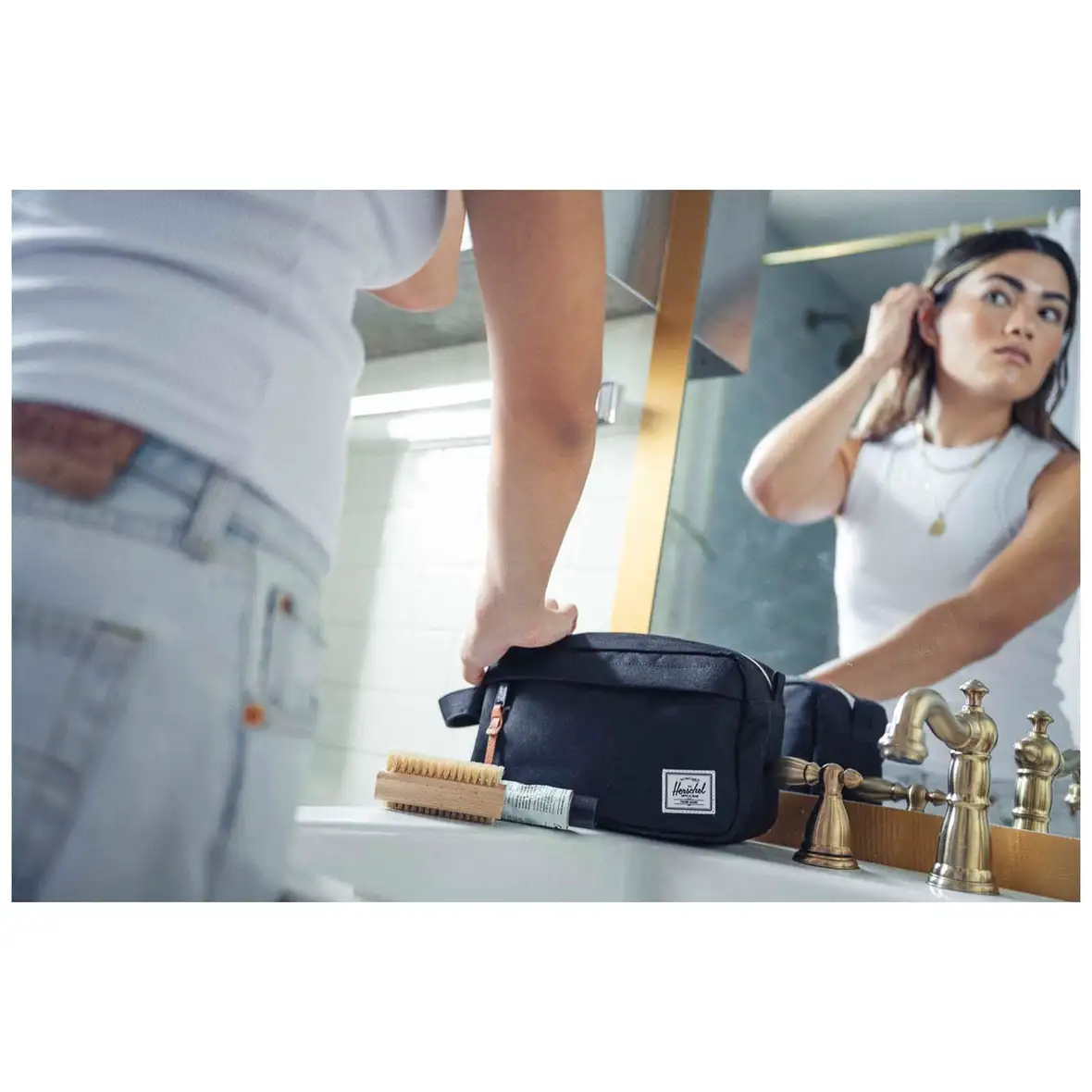 Herschel Chapter recyceltes Reiseset – Ansicht 4