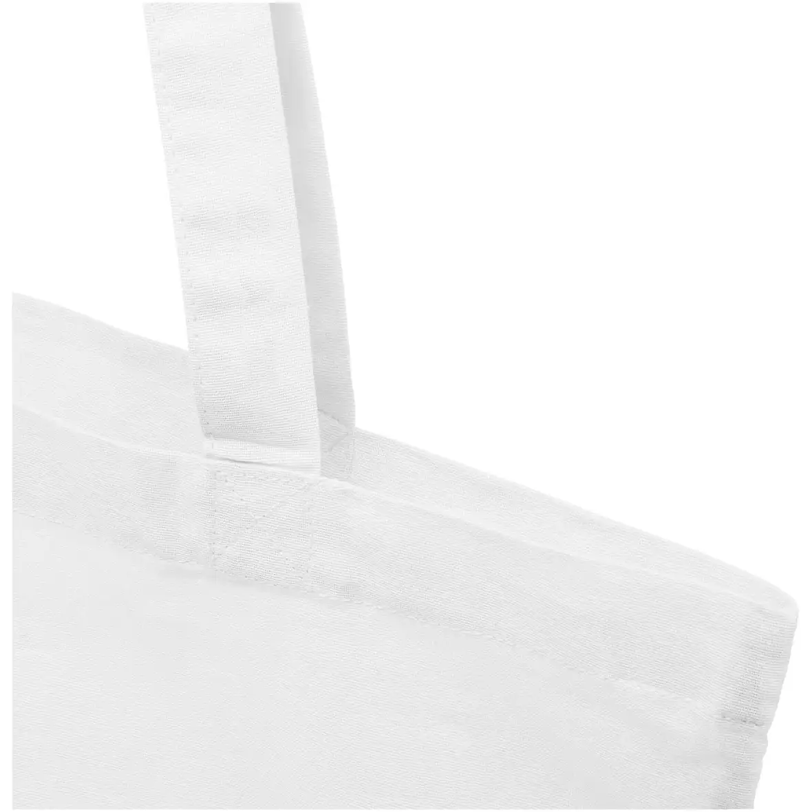 140 g/m² Baumwoll Tragetasche aus GRS recycelter Baumwolle, 7L – Ansicht 4
