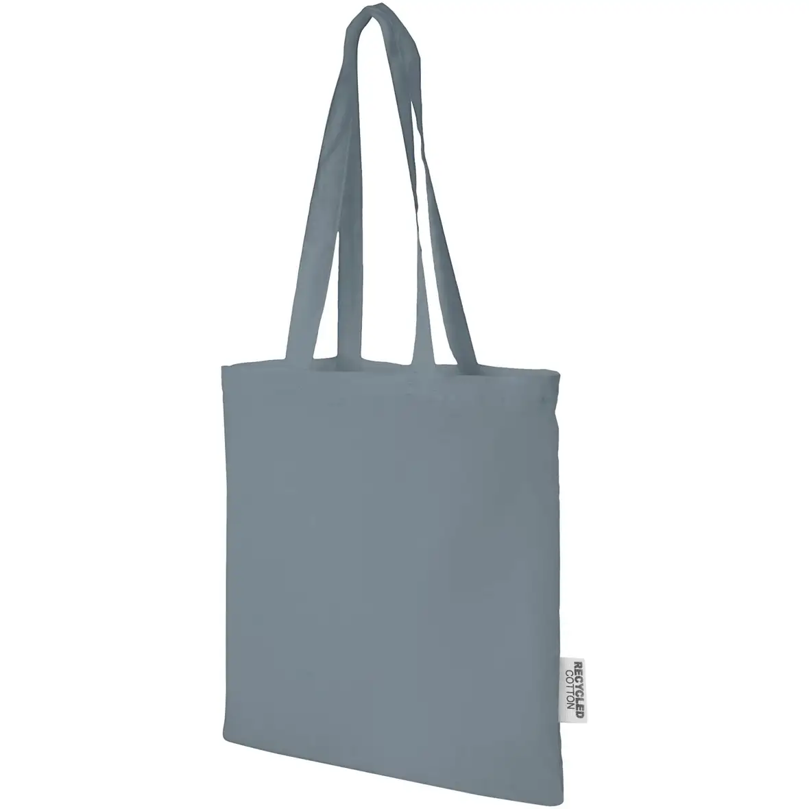 140 g/m² Baumwoll Tragetasche aus GRS recycelter Baumwolle, 7L – Ansicht 34
