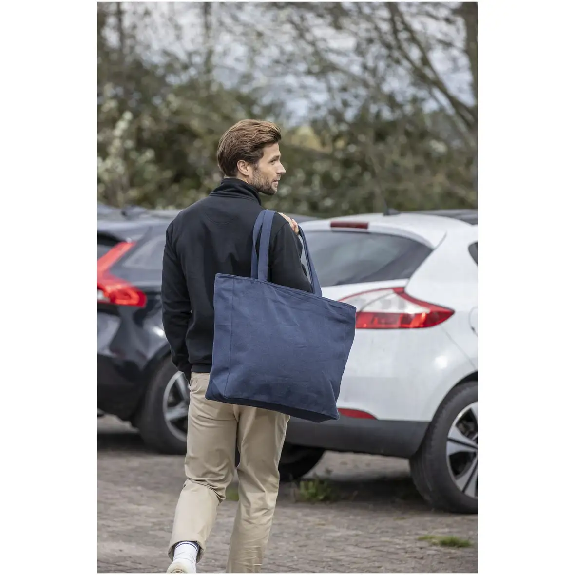 500 g/m² Aware™ recycelte Tragetasche – Ansicht 25