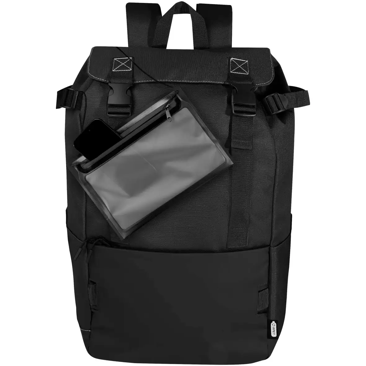 Recycelter modularer Rucksack – Ansicht 10