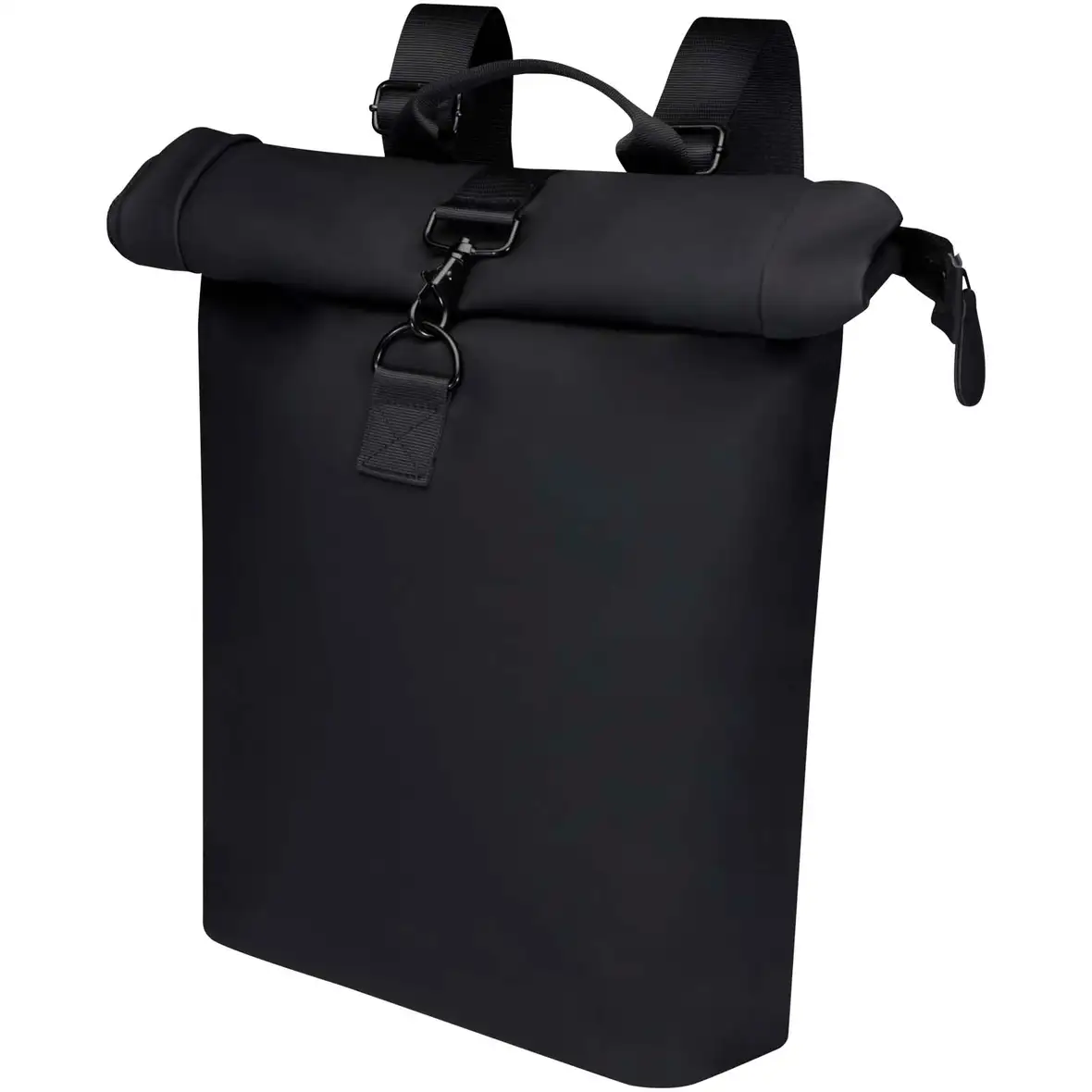 15,6" GRS-recycelter Rolltop Laptop-Rucksack 12 L – Ansicht 1