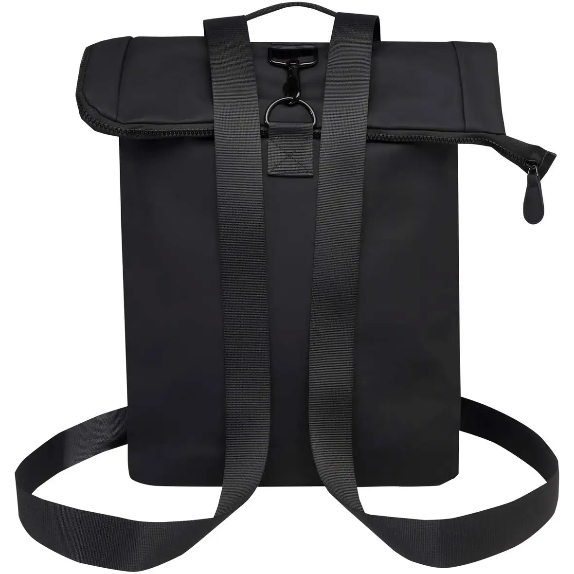 15,6" GRS-recycelter Rolltop Laptop-Rucksack 12 L – Ansicht 2
