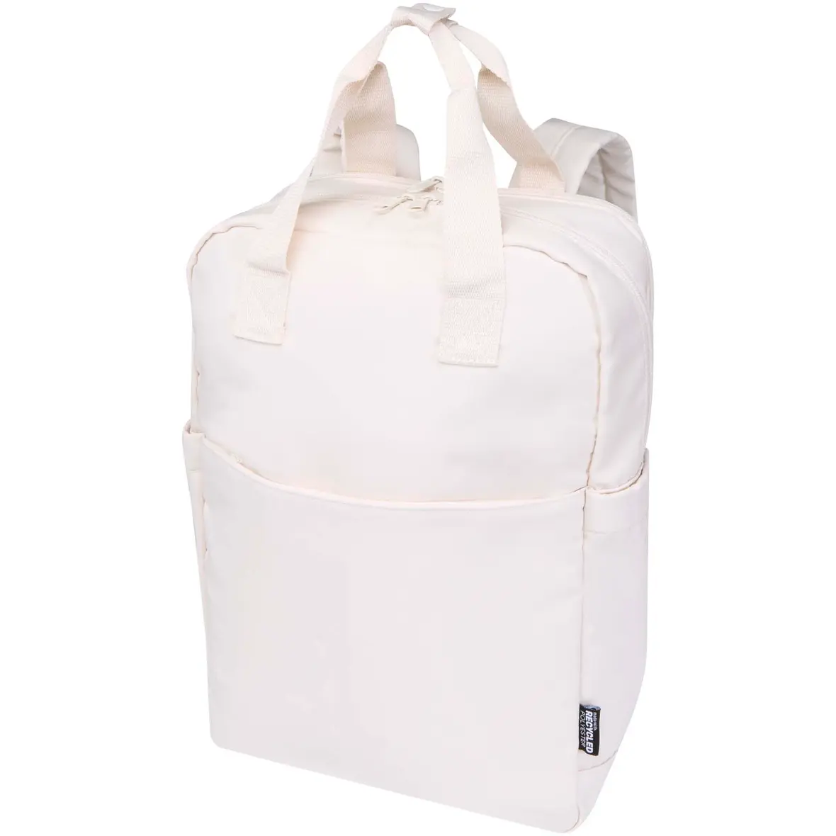 14" Aware™ Recycelter Laptop Rucksack 9 L – Werbeartikel mit Logo bedrucken