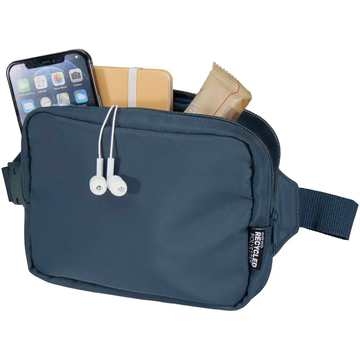 Recycelte Reisetasche mit Schultergurt 1 L – Ansicht 10