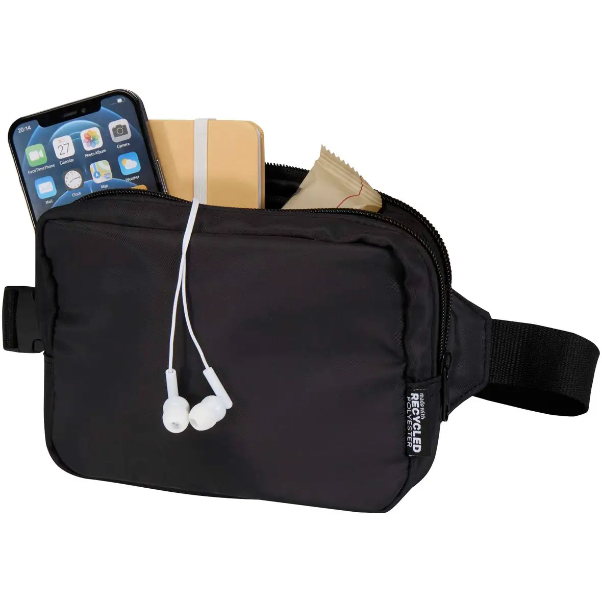 Recycelte Reisetasche mit Schultergurt 1 L – Ansicht 16