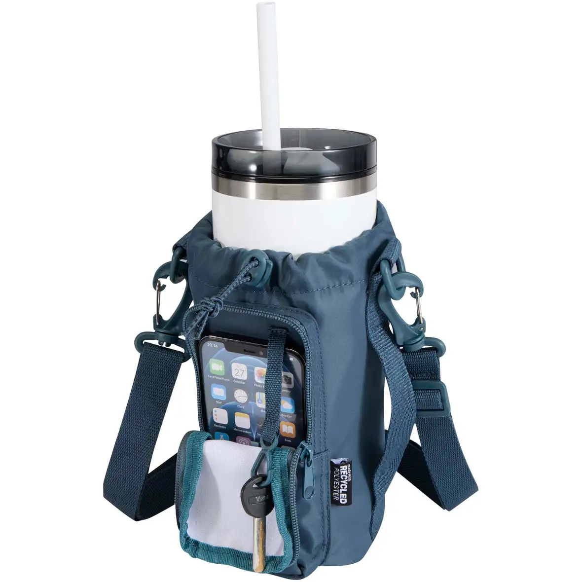 Recycelte Reisetasche für Flaschen 2 L – Ansicht 9