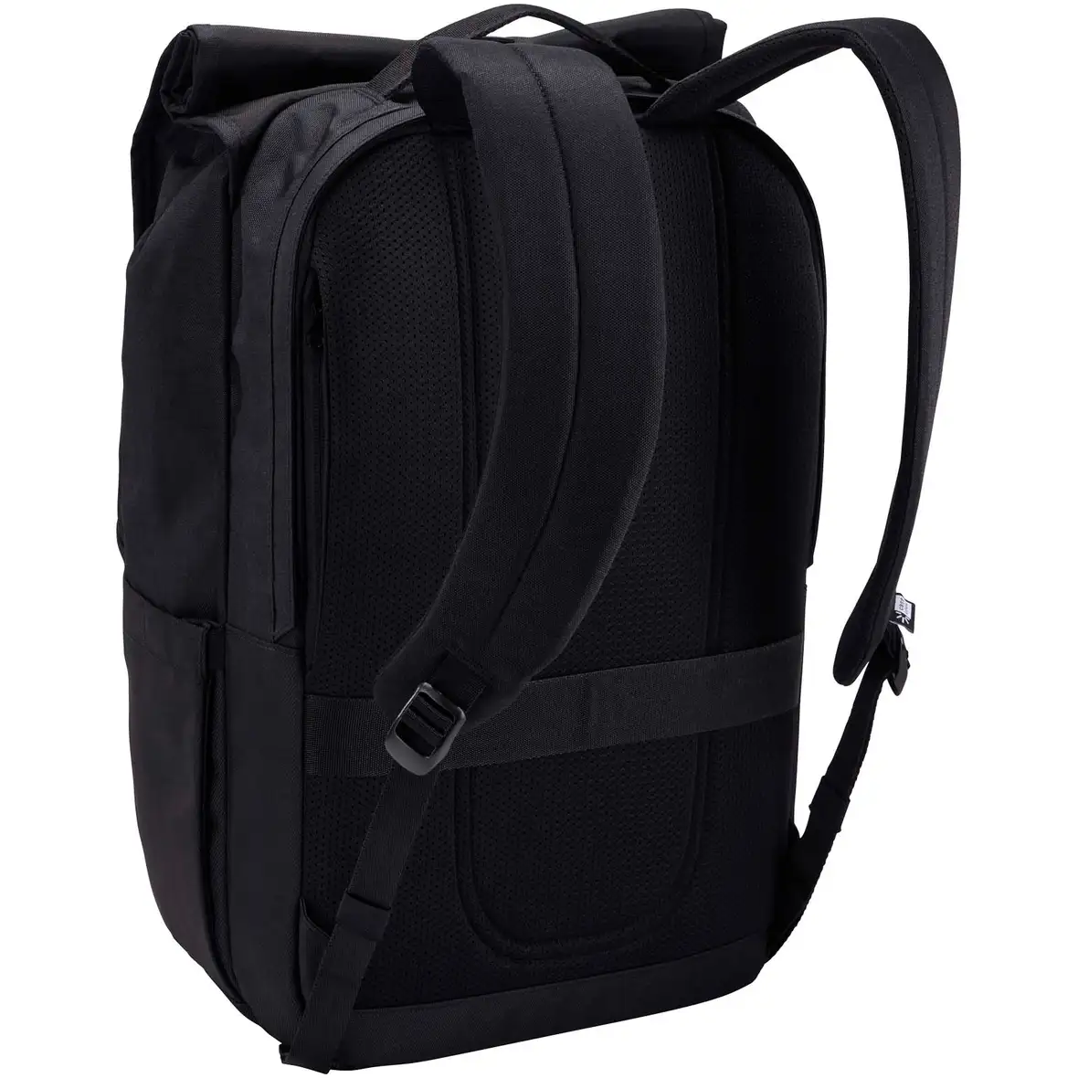 Case Logic Variate 17" erweiterbarer Rolltop Laptop Rucksack aus recyceltem Material – Ansicht 3