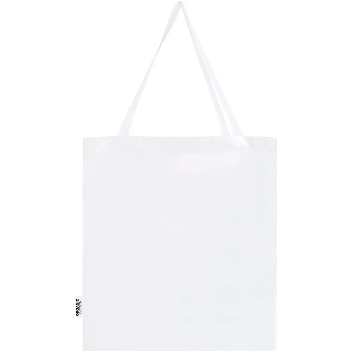 180 g/m² OCS Bio Tragetasche mit Seitenfalten 14L – Ansicht 3
