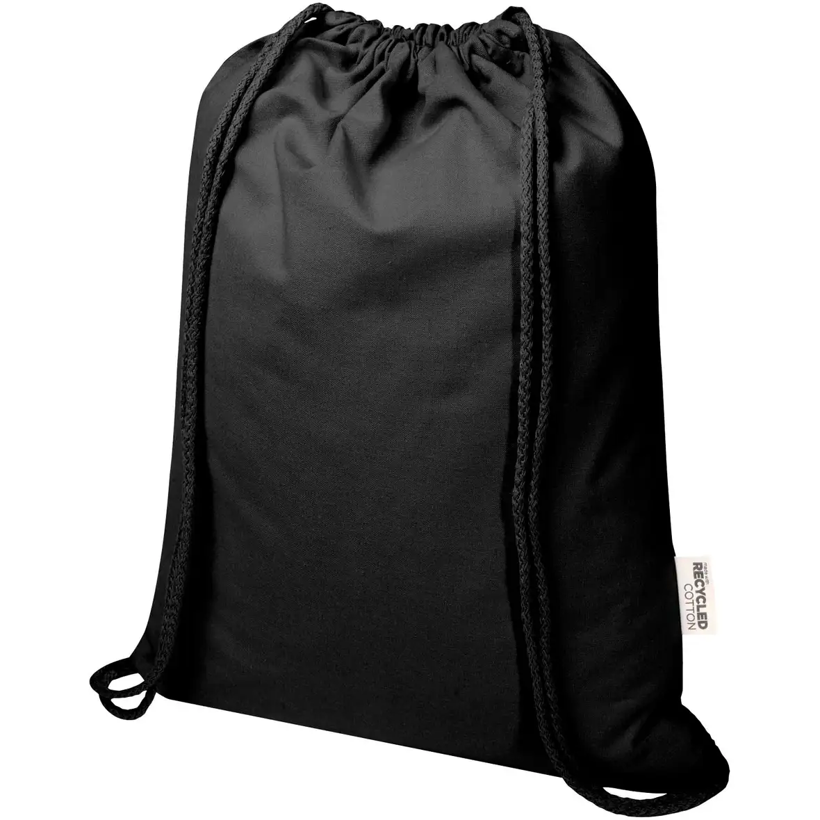 180 g/m² Sportbeutel aus GRS recycelter Baumwolle 5L – Ansicht 21