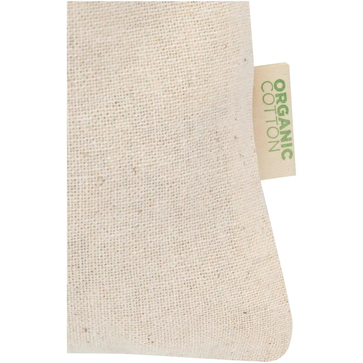 140 g/m² OCS Bio Zuziehbeutel – 15 × 10 cm – Ansicht 3