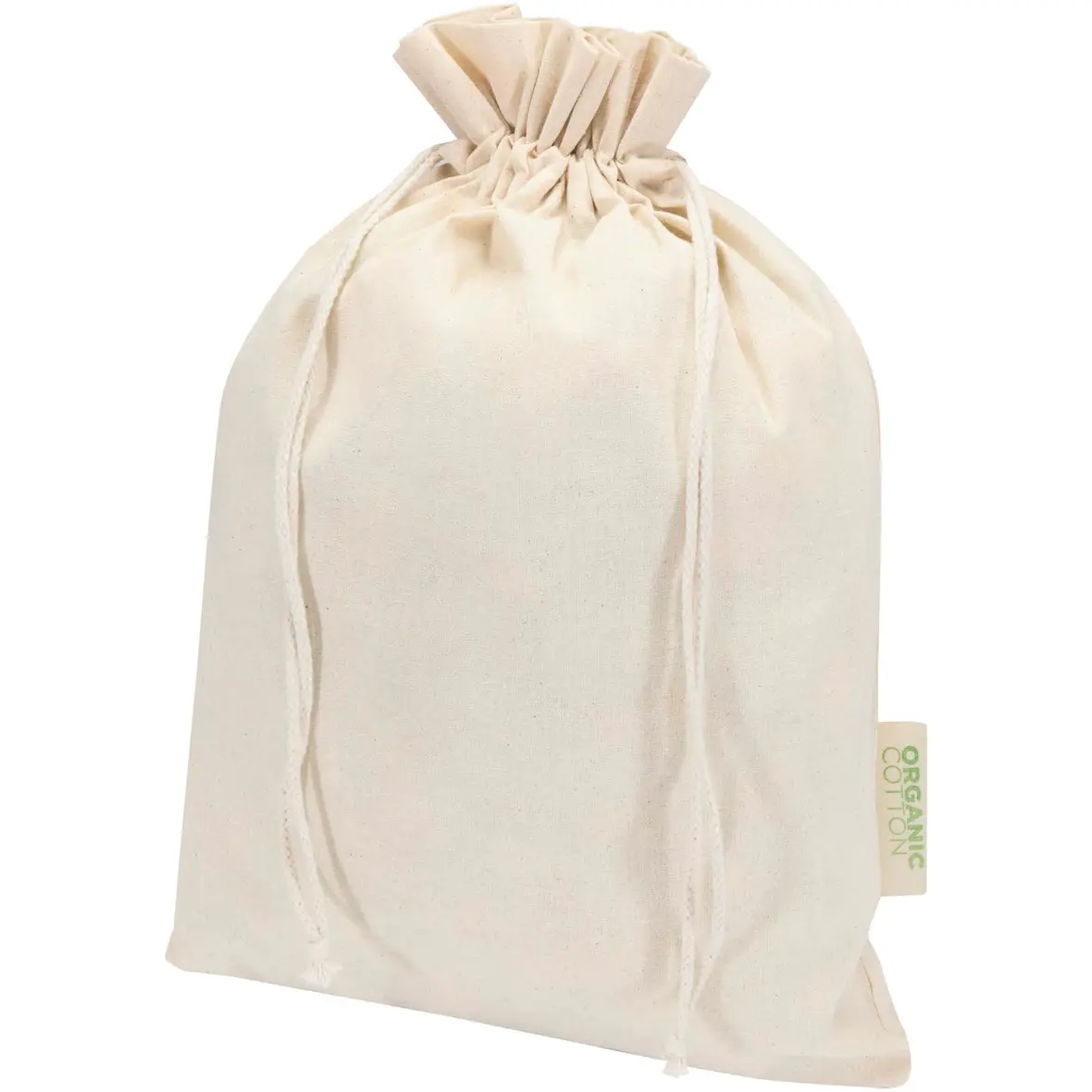 140 g/m² OCS Bio Zuziehbeutel – 42 × 30 cm – Werbeartikel mit Logo bedrucken