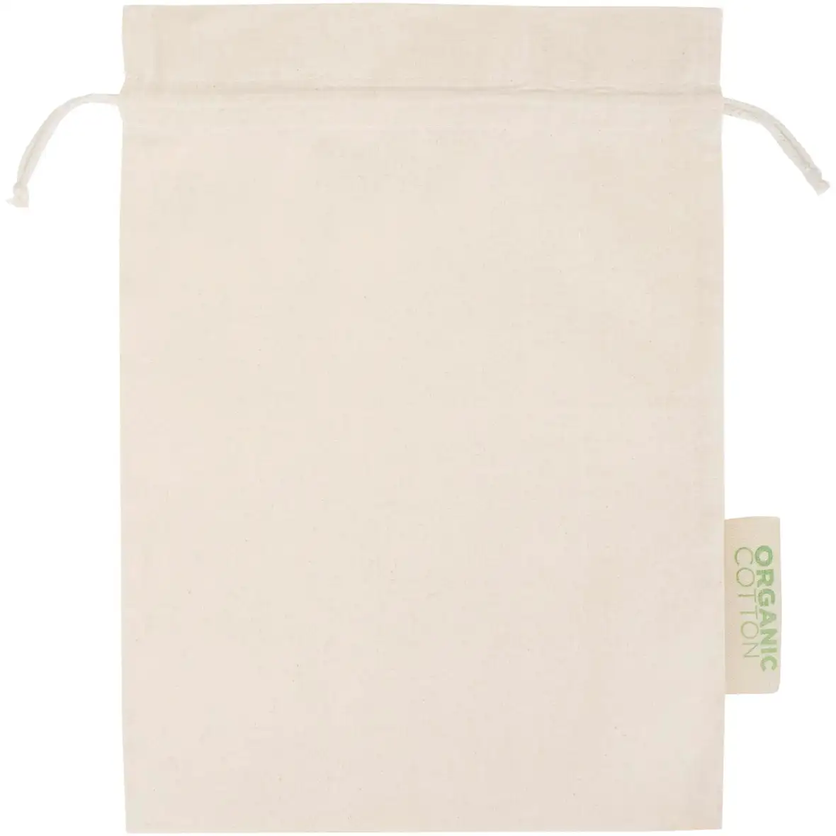 140 g/m² OCS Bio Zuziehbeutel – 42 × 30 cm – Ansicht 2