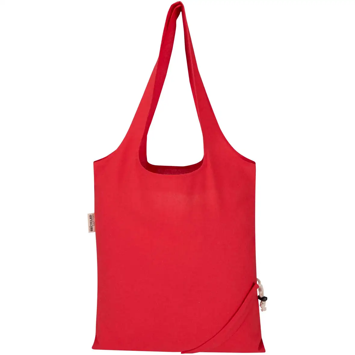140 g/m², GRS-zertifizierte, faltbare Baumwoll Tragetasche, 7 l – Ansicht 15