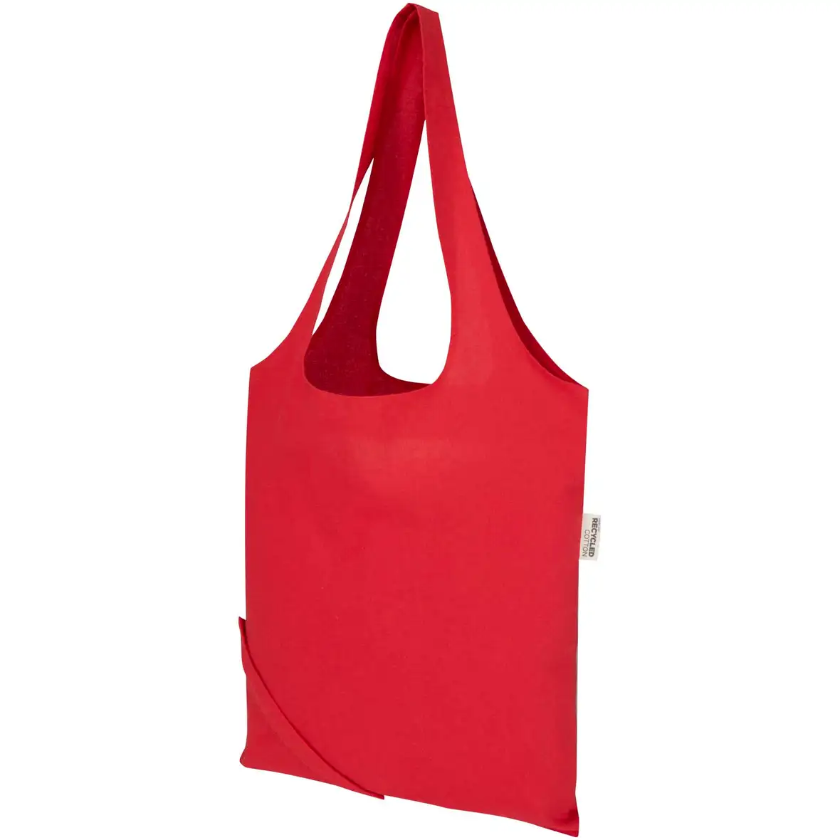 140 g/m², GRS-zertifizierte, faltbare Baumwoll Tragetasche, 7 l – Ansicht 16