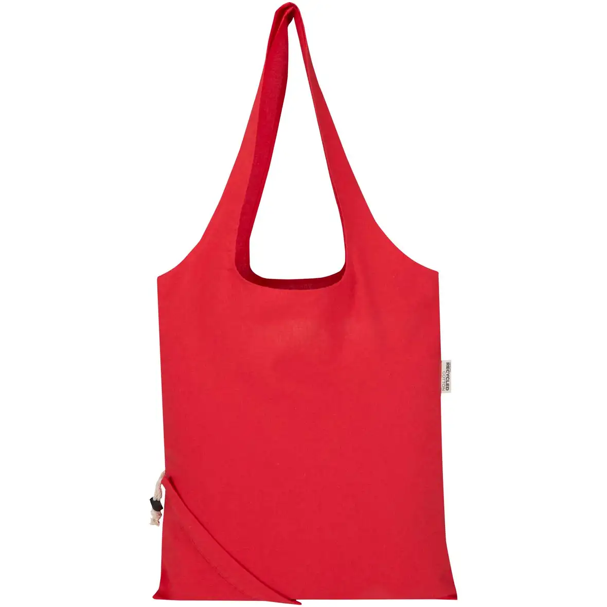 140 g/m², GRS-zertifizierte, faltbare Baumwoll Tragetasche, 7 l – Ansicht 14