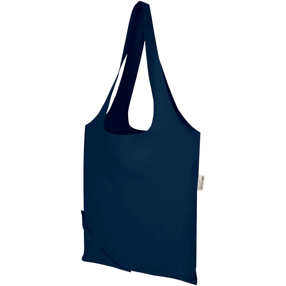 140 g/m², GRS-zertifizierte, faltbare Baumwoll Tragetasche, 7 l – Ansicht 28