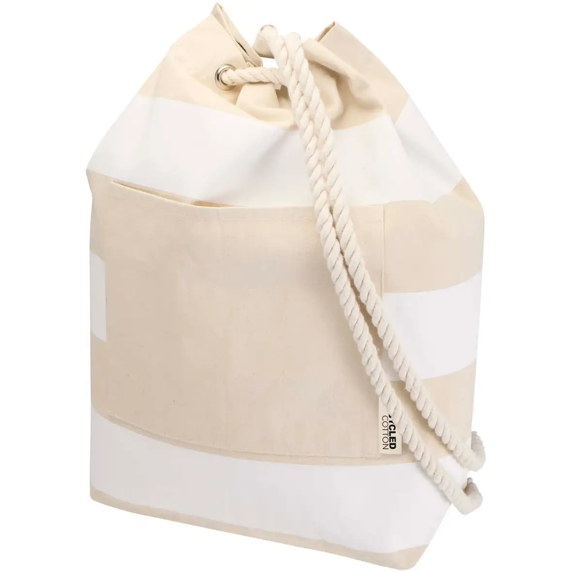 270 g/m² GRS-zertifizierter Seesack aus Recyclingmaterial, 15 l – Ansicht 1