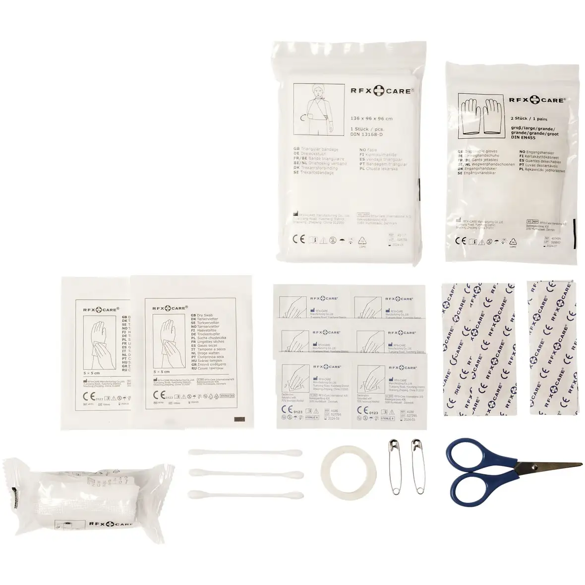 30-teiliges Erste-Hilfe-Set mit wasserfester Tasche – Ansicht 4