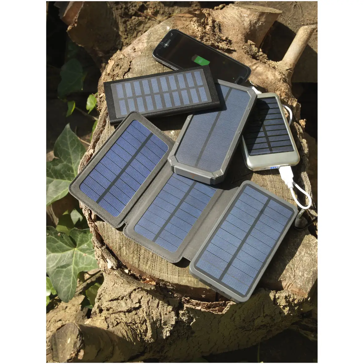 8000 mAh Solar Powerbank – Ansicht 8