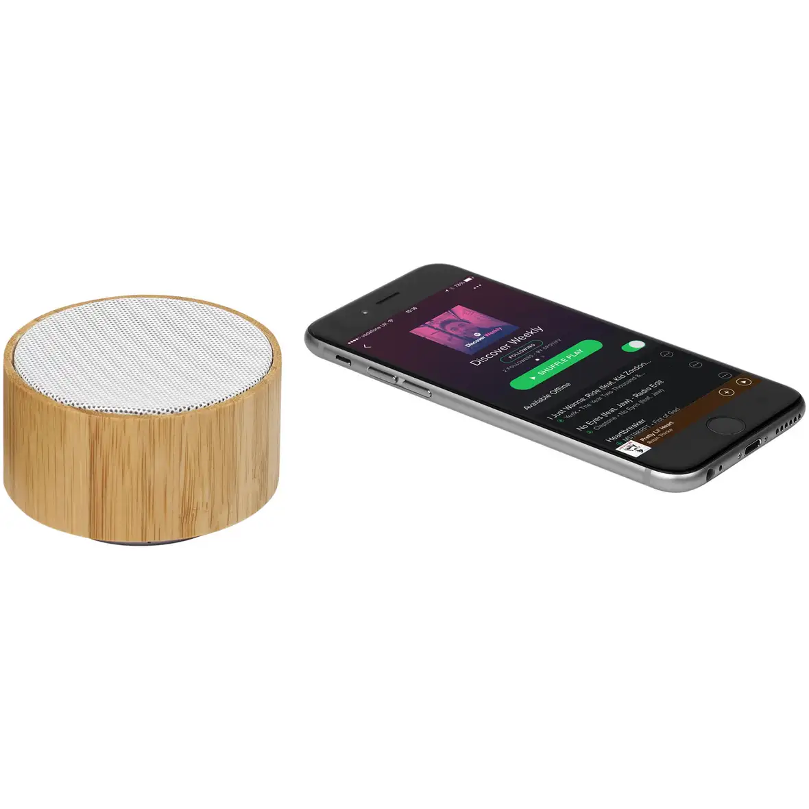 Bluetooth® Lautsprecher aus Bambus – Ansicht 8