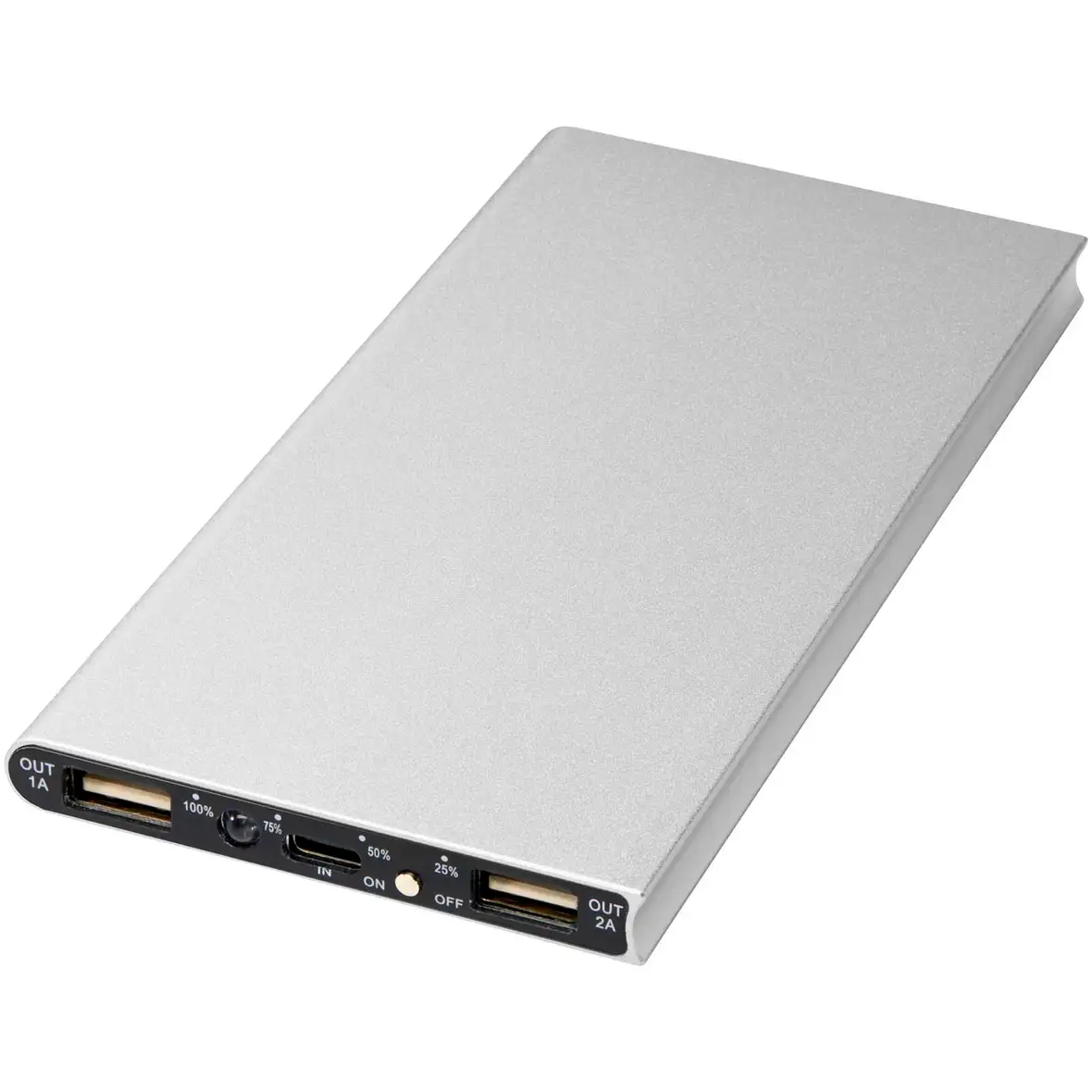 8000 mAh Aluminium-Powerbank – Ansicht 7