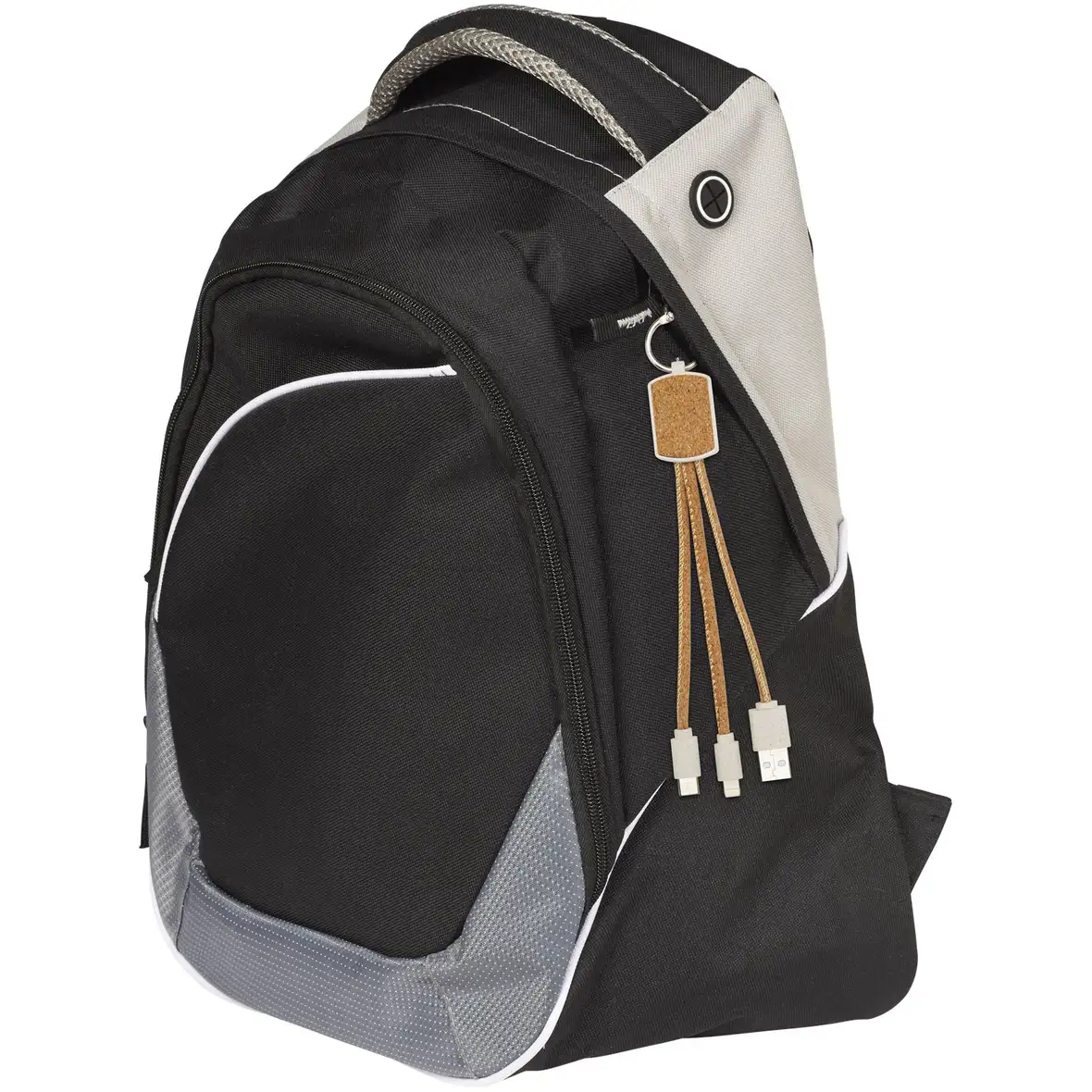 Weizenstroh und Kork 3-in-1 Ladekabel – Ansicht 6