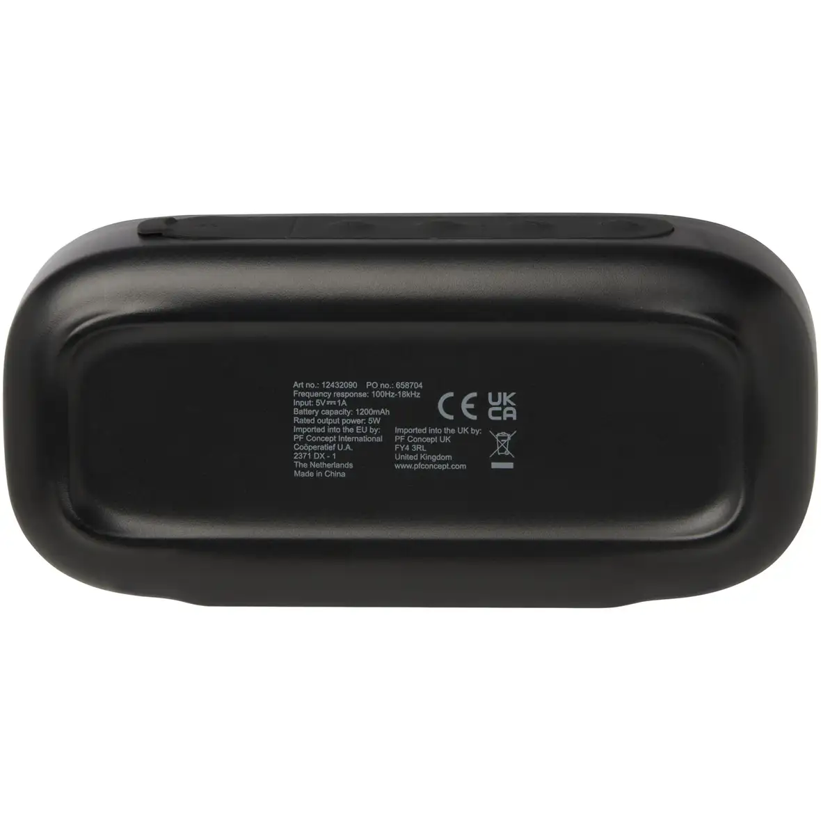 2.0 Bluetooth® Lautsprecher aus recyceltem Kunststoff, 5W, IPX5 – Ansicht 9