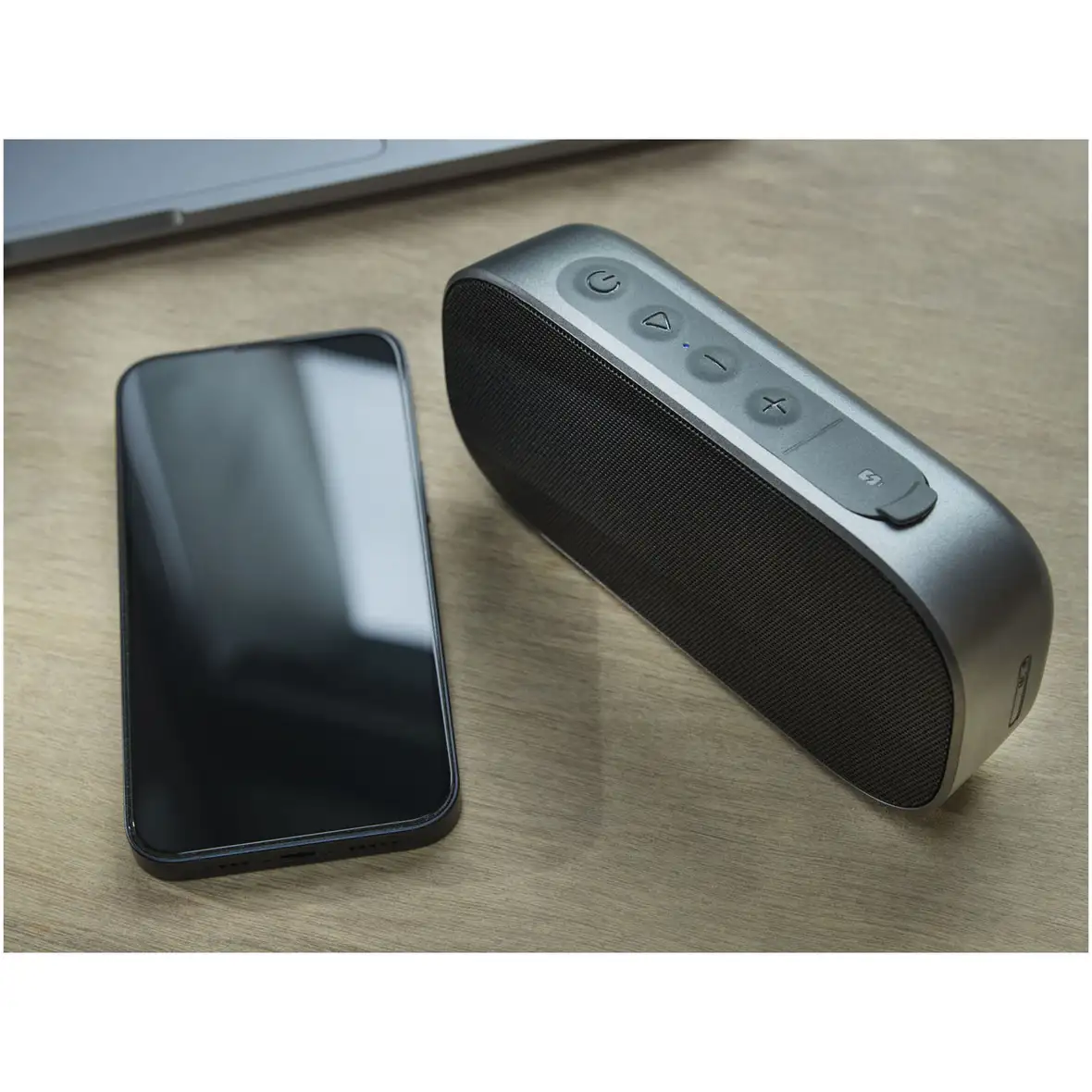 2.0 Bluetooth® Lautsprecher aus recyceltem Kunststoff, 5W, IPX5 – Ansicht 12