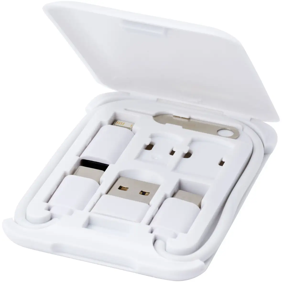 Recyceltes modulares Ladekabel mit Telefonhalterung – Ansicht 1