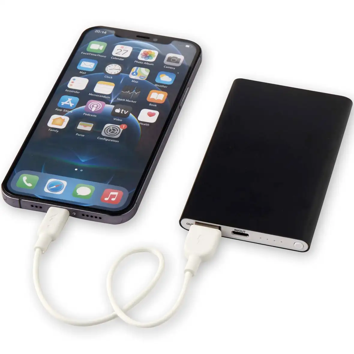 4000 mAh Type-C Powerbank aus recyceltem Aluminium – Ansicht 29