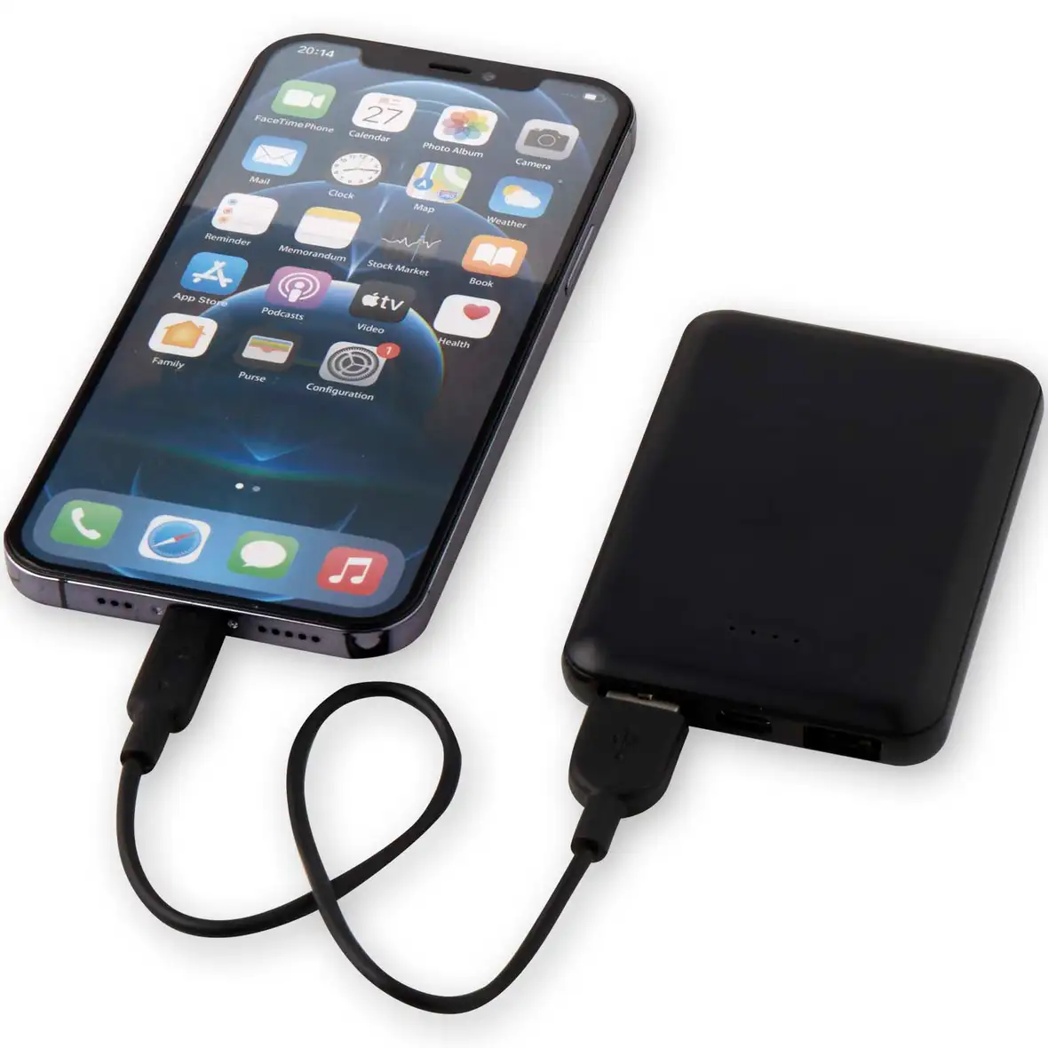 5000 mAh Typ-C Powerbank aus recyceltem Kunststoff – Ansicht 17