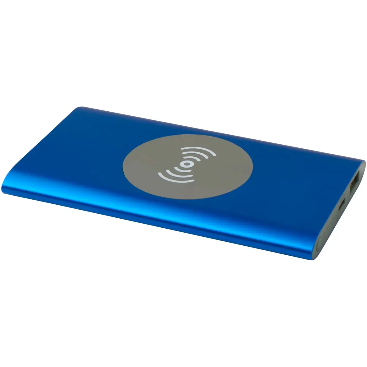 4000 mAh Typ-C kabellose Powerbank aus recyceltem Aluminium – Ansicht 1