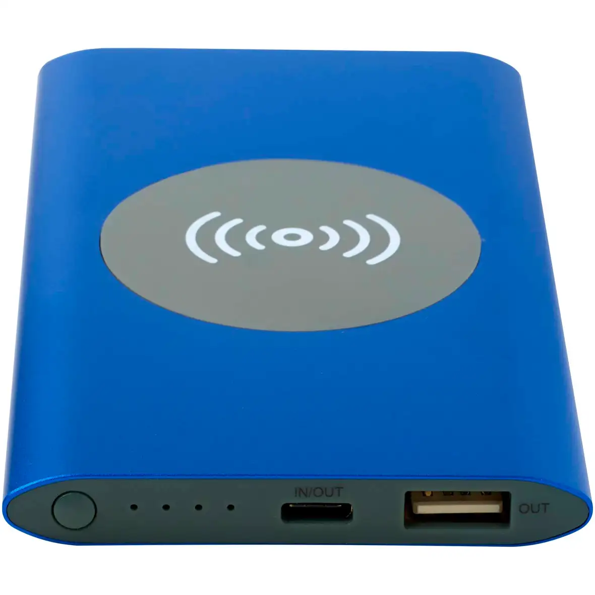 4000 mAh Typ-C kabellose Powerbank aus recyceltem Aluminium – Ansicht 4