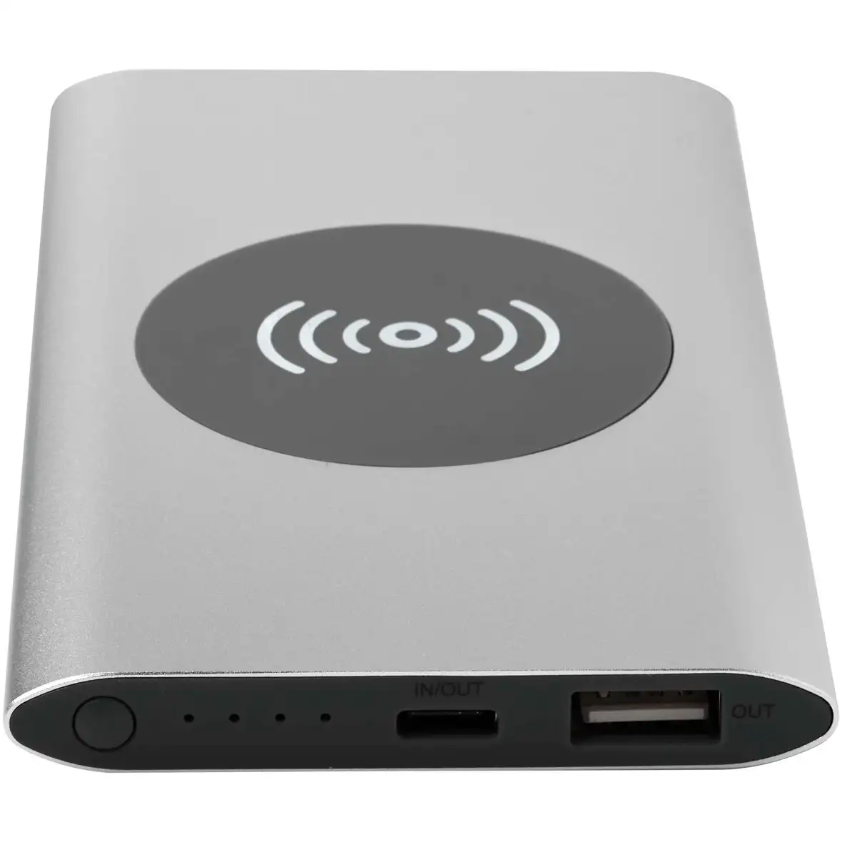 4000 mAh Typ-C kabellose Powerbank aus recyceltem Aluminium – Ansicht 10