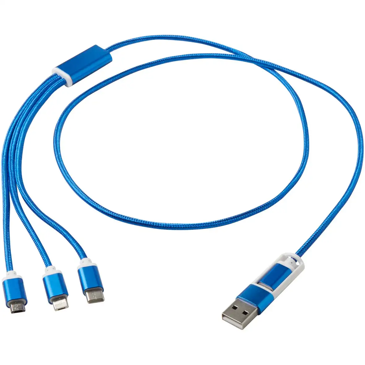 5-in-1 Ladekabel aus recyceltem Aluminium – Ansicht 6