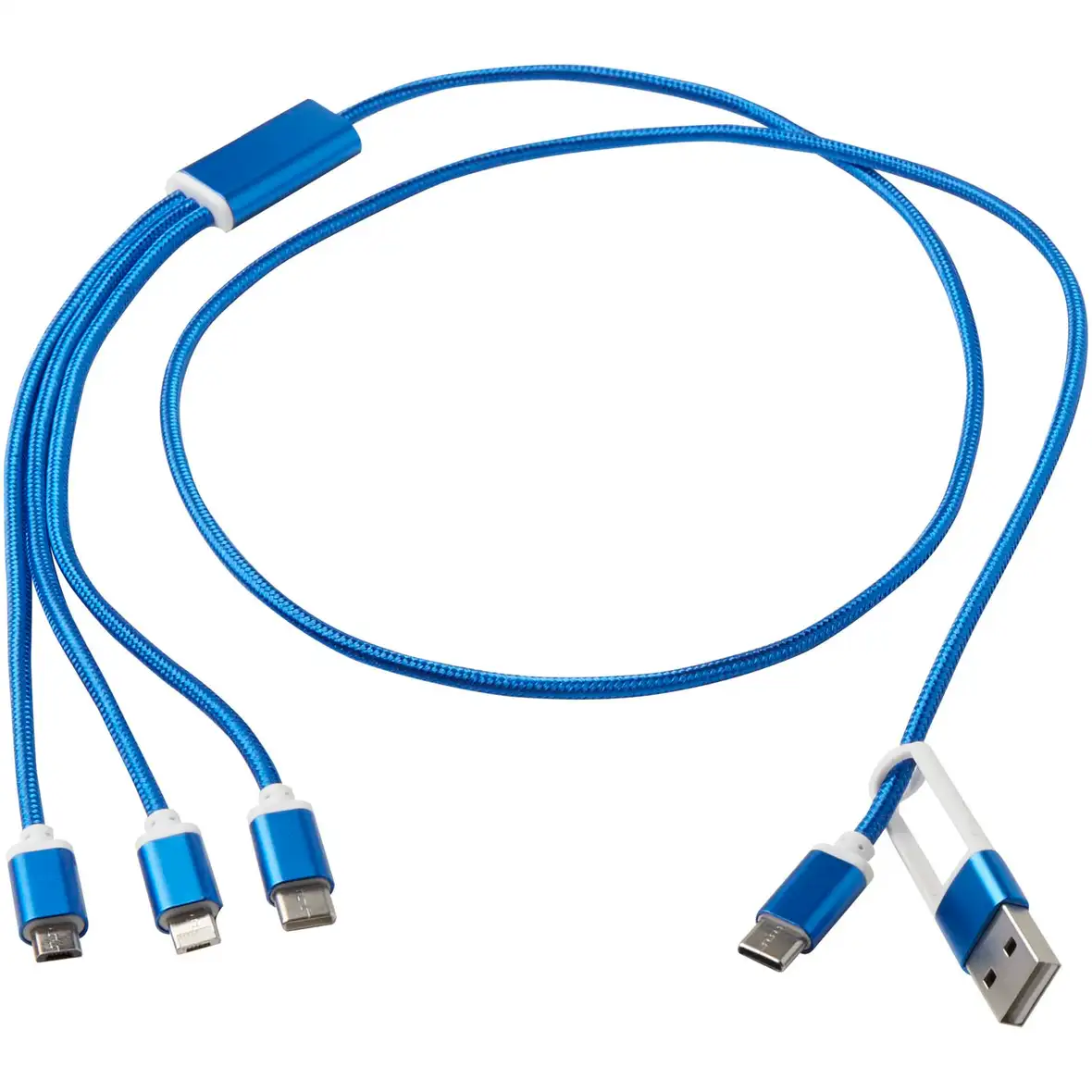 5-in-1 Ladekabel aus recyceltem Aluminium – Ansicht 10