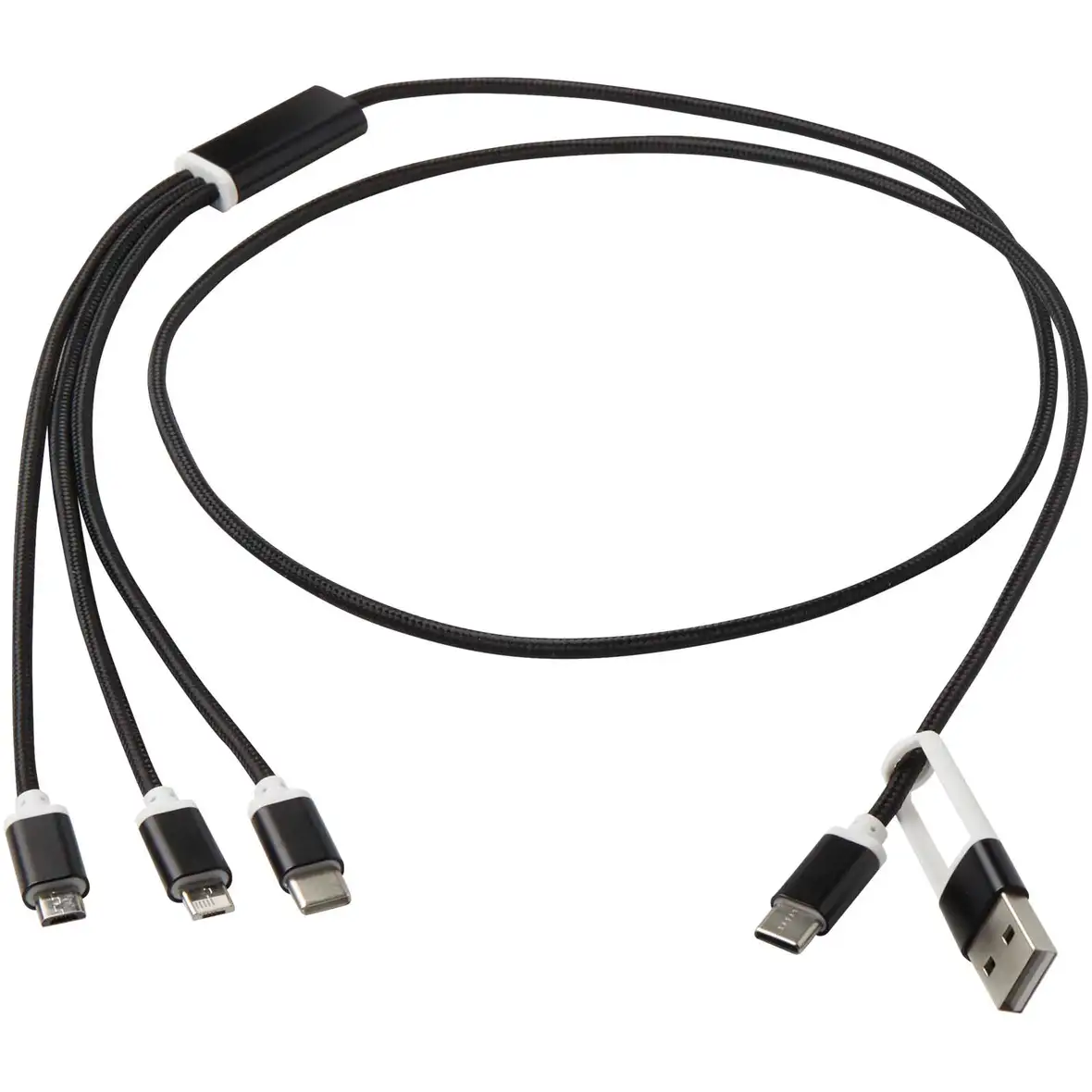5-in-1 Ladekabel aus recyceltem Aluminium – Ansicht 20
