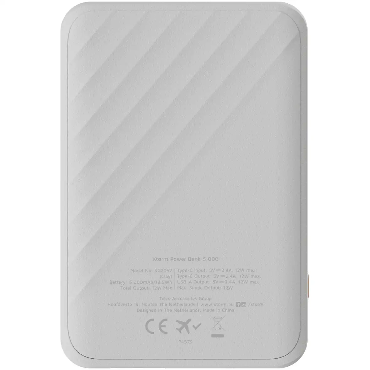 Xtorm XG205 Go2 12 W 5000 mAh Schnelllade-Powerbank – Ansicht 3