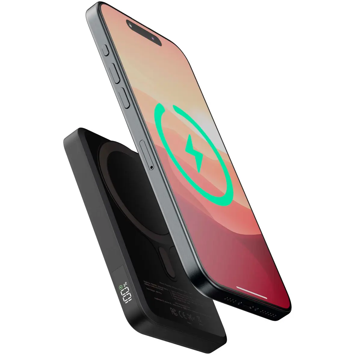 Xtorm FS5W051 5000 mAh magnetische kabellose Powerbank – Werbeartikel mit Logo bedrucken
