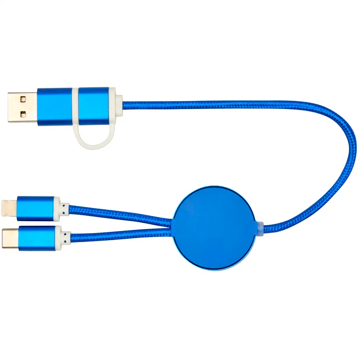 30 cm 5-in-1 Kabel aus recyceltem Kunststoff für Datenübertragung und 27W Schnellladung – Ansicht 9