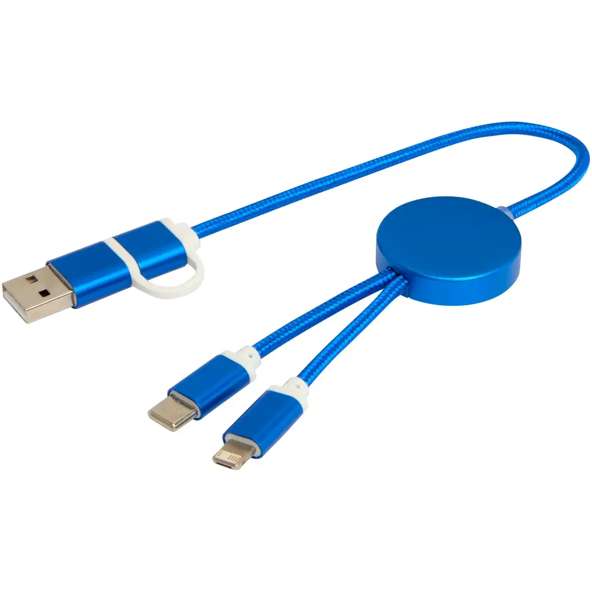 30 cm 5-in-1 Kabel aus recyceltem Kunststoff für Datenübertragung und 27W Schnellladung – Ansicht 10