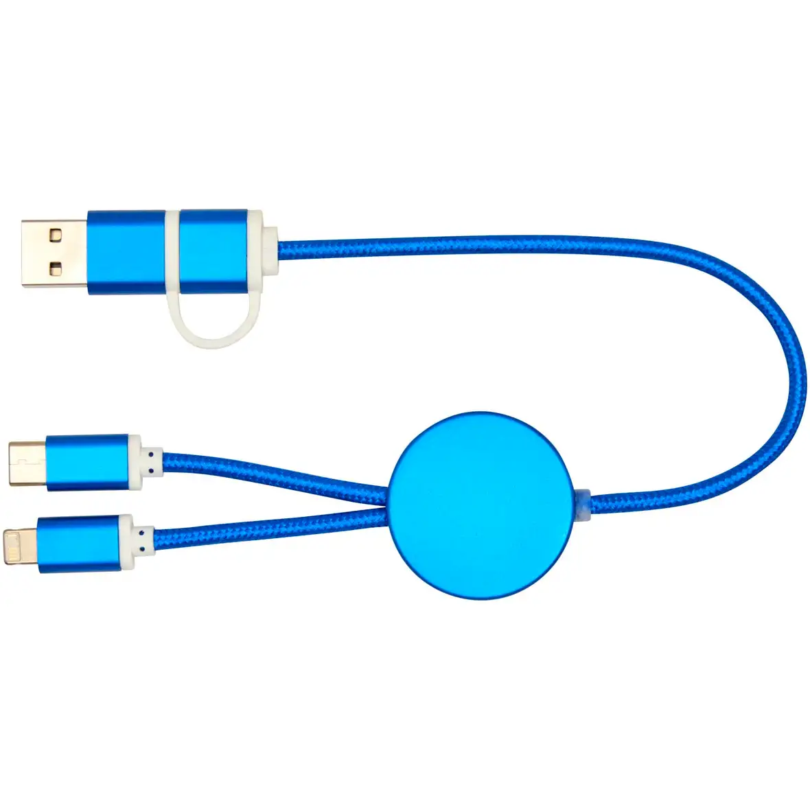 30 cm 5-in-1 Kabel aus recyceltem Kunststoff für Datenübertragung und 27W Schnellladung – Ansicht 8