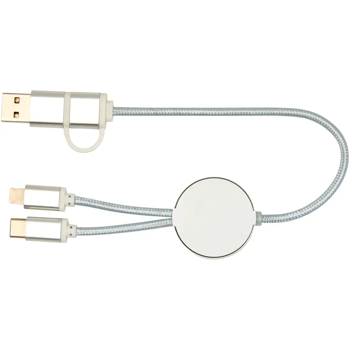 30 cm 5-in-1 Kabel aus recyceltem Kunststoff für Datenübertragung und 27W Schnellladung – Ansicht 15