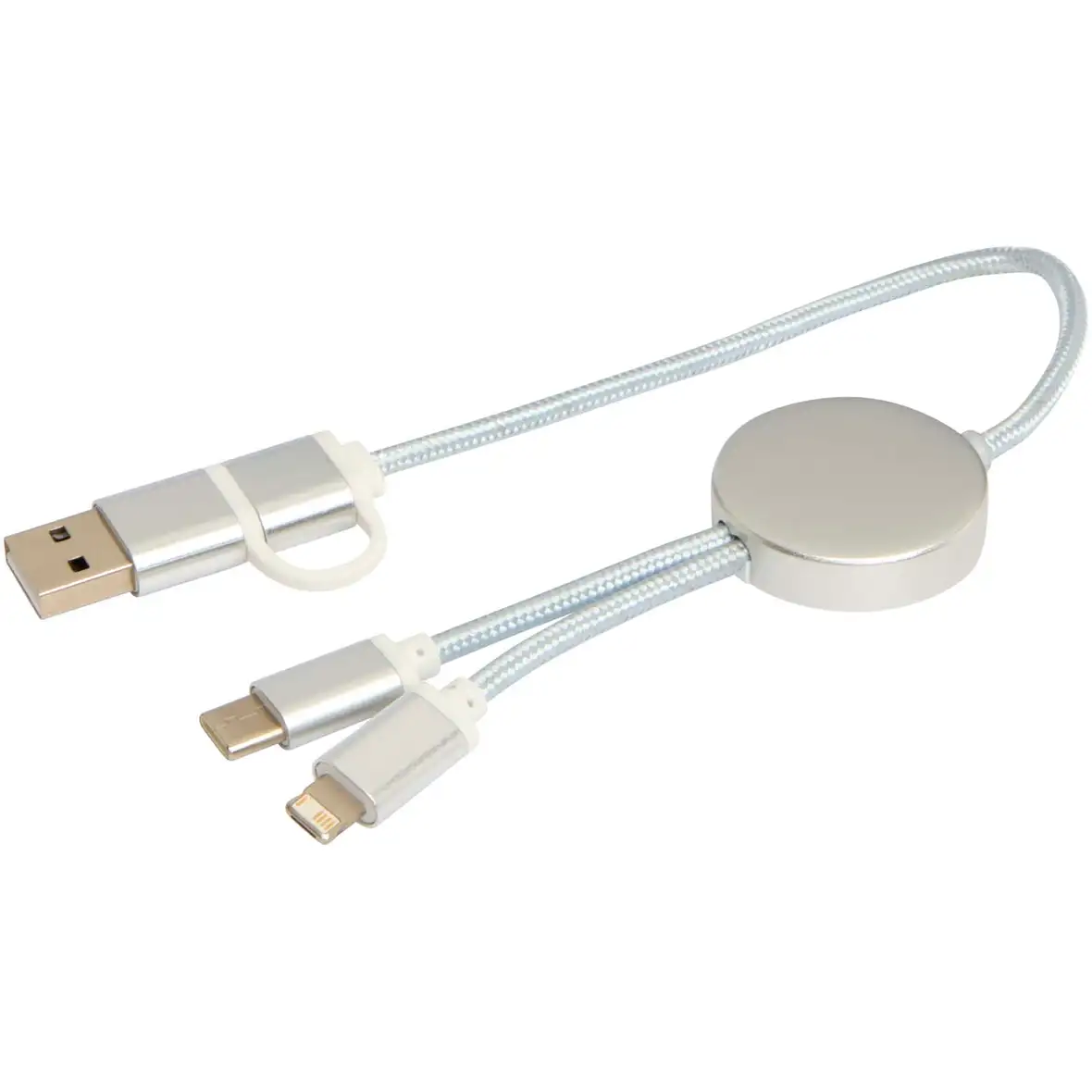 30 cm 5-in-1 Kabel aus recyceltem Kunststoff für Datenübertragung und 27W Schnellladung – Ansicht 16
