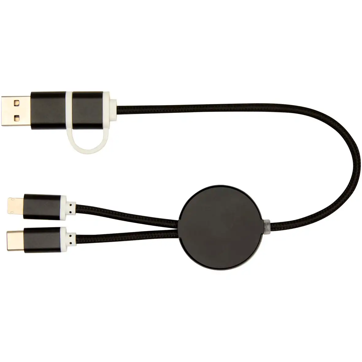 30 cm 5-in-1 Kabel aus recyceltem Kunststoff für Datenübertragung und 27W Schnellladung – Ansicht 21