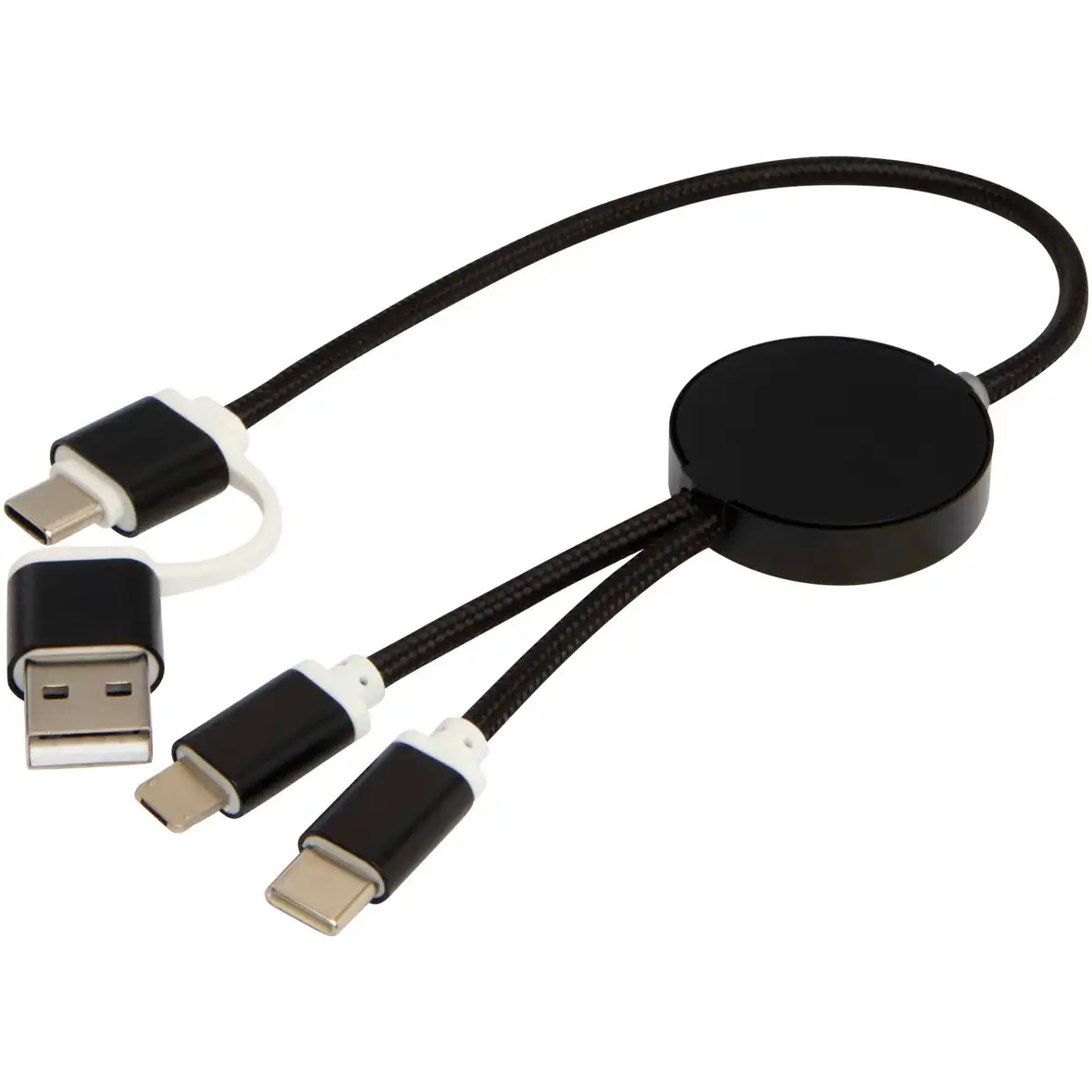 30 cm 5-in-1 Kabel aus recyceltem Kunststoff für Datenübertragung und 27W Schnellladung – Ansicht 23